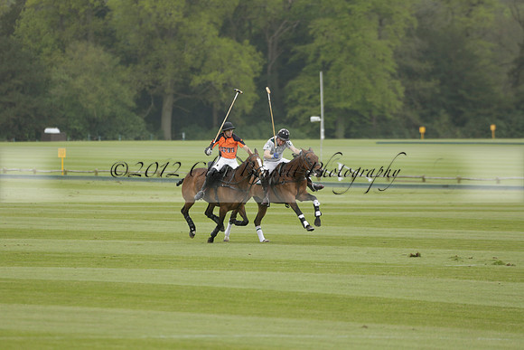 Four Quarters Orange v Ferne Park  in a Dollar Cup Polo match 2013.05.13