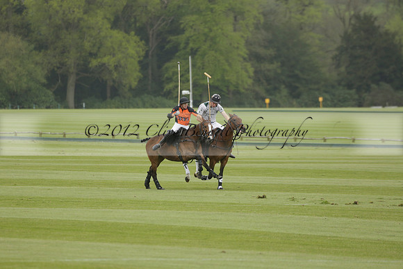 Four Quarters Orange v Ferne Park  in a Dollar Cup Polo match 2013.05.13