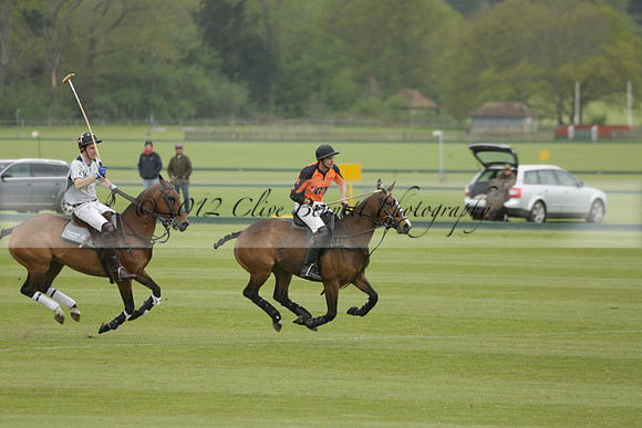 Four Quarters Orange v Ferne Park  in a Dollar Cup Polo match 2013.05.13