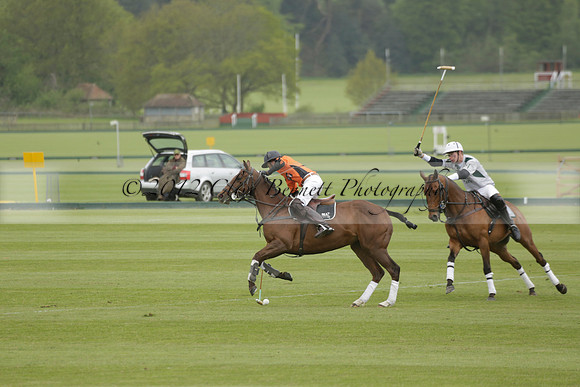 Four Quarters Orange v Ferne Park  in a Dollar Cup Polo match 2013.05.13