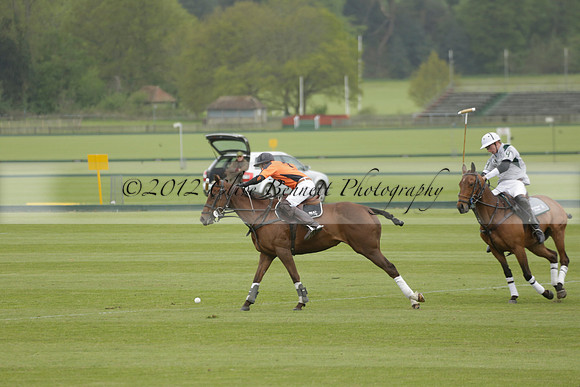 Four Quarters Orange v Ferne Park  in a Dollar Cup Polo match 2013.05.13