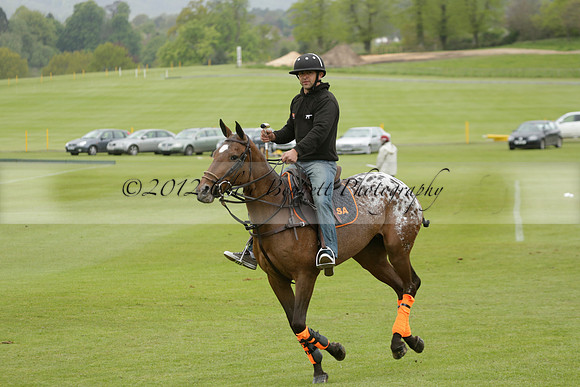 Four Quarters Orange v Ferne Park  in a Dollar Cup Polo match 2013.05.13