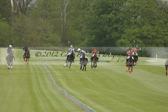 Four Quarters Orange v Ferne Park  in a Dollar Cup Polo match 2013.05.13