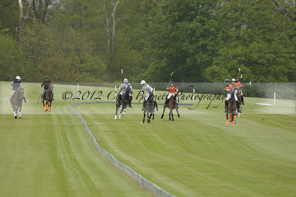Four Quarters Orange v Ferne Park  in a Dollar Cup Polo match 2013.05.13