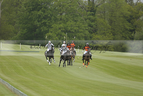 Four Quarters Orange v Ferne Park  in a Dollar Cup Polo match 2013.05.13