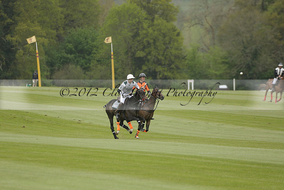 Four Quarters Orange v Ferne Park  in a Dollar Cup Polo match 2013.05.13