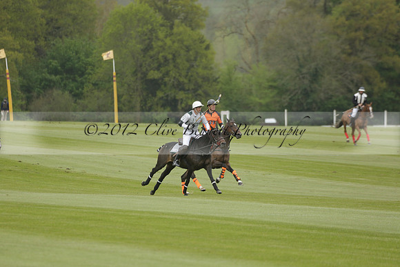 Four Quarters Orange v Ferne Park  in a Dollar Cup Polo match 2013.05.13