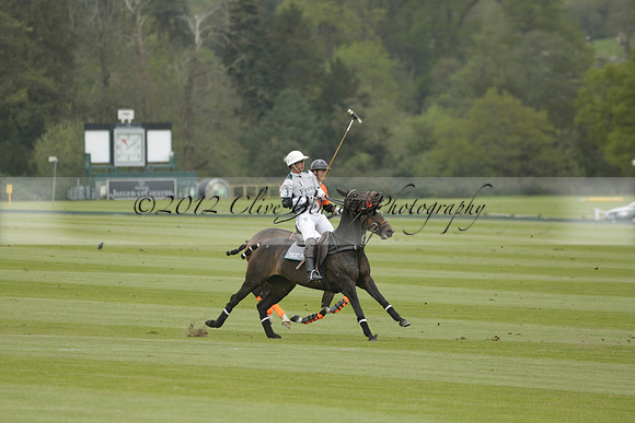 Four Quarters Orange v Ferne Park  in a Dollar Cup Polo match 2013.05.13