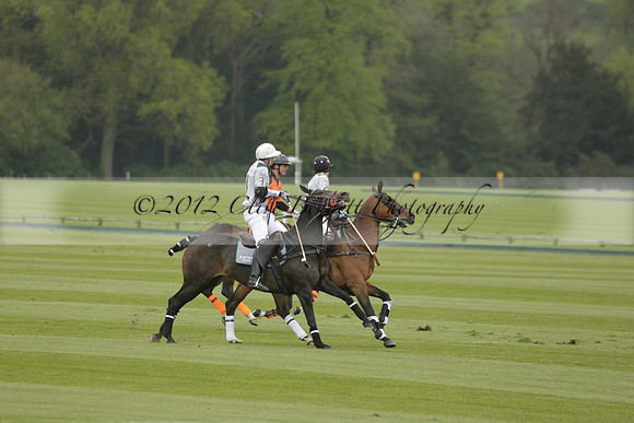 Four Quarters Orange v Ferne Park  in a Dollar Cup Polo match 2013.05.13