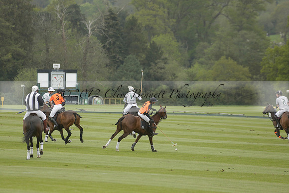 Four Quarters Orange v Ferne Park  in a Dollar Cup Polo match 2013.05.13
