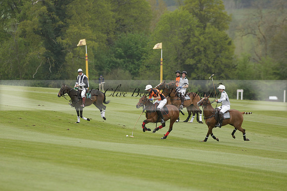 Four Quarters Orange v Ferne Park  in a Dollar Cup Polo match 2013.05.13