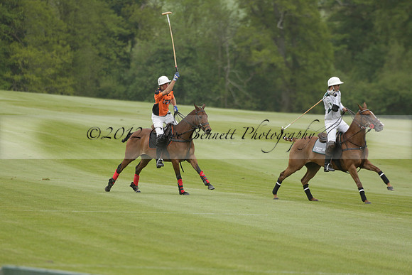 Four Quarters Orange v Ferne Park  in a Dollar Cup Polo match 2013.05.13