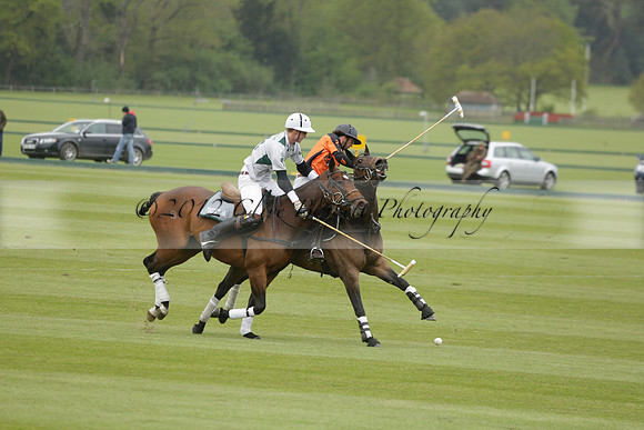 Four Quarters Orange v Ferne Park  in a Dollar Cup Polo match 2013.05.13