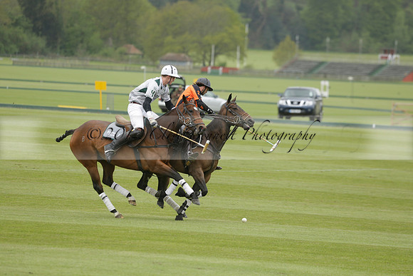Four Quarters Orange v Ferne Park  in a Dollar Cup Polo match 2013.05.13