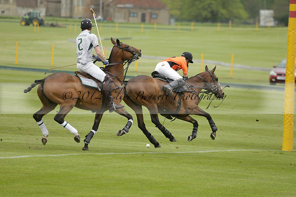 Four Quarters Orange v Ferne Park  in a Dollar Cup Polo match 2013.05.13