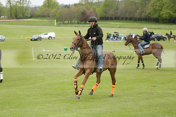 Four Quarters Orange v Ferne Park  in a Dollar Cup Polo match 2013.05.13