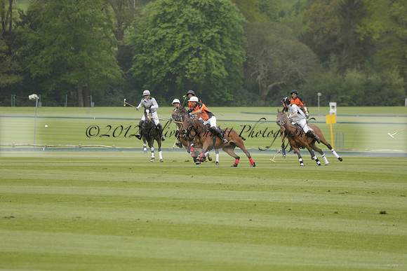 Four Quarters Orange v Ferne Park  in a Dollar Cup Polo match 2013.05.13