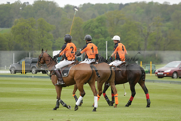Four Quarters Orange v Ferne Park  in a Dollar Cup Polo match 2013.05.13