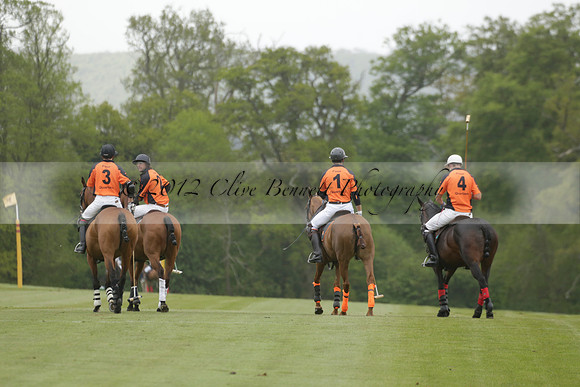Four Quarters Orange v Ferne Park  in a Dollar Cup Polo match 2013.05.13