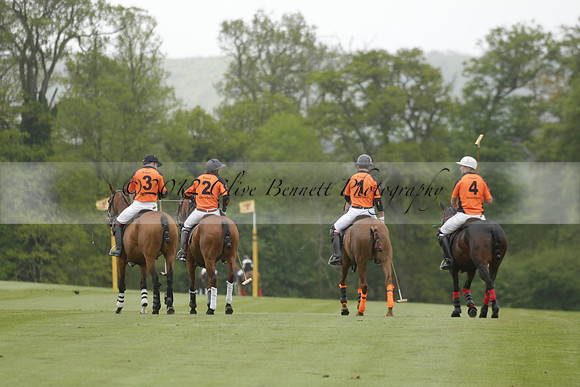 Four Quarters Orange v Ferne Park  in a Dollar Cup Polo match 2013.05.13