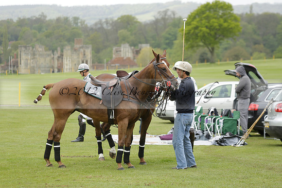 Four Quarters Orange v Ferne Park  in a Dollar Cup Polo match 2013.05.13