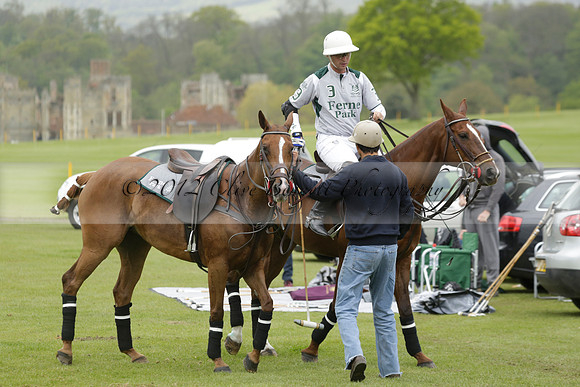 Four Quarters Orange v Ferne Park  in a Dollar Cup Polo match 2013.05.13