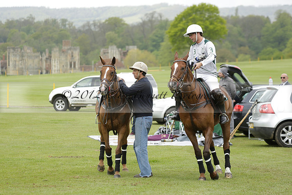 Four Quarters Orange v Ferne Park  in a Dollar Cup Polo match 2013.05.13