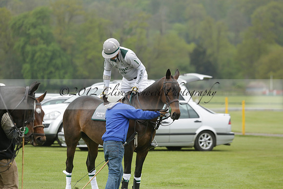 Four Quarters Orange v Ferne Park  in a Dollar Cup Polo match 2013.05.13