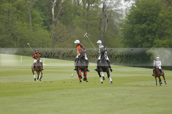 Four Quarters Orange v Ferne Park  in a Dollar Cup Polo match 2013.05.13