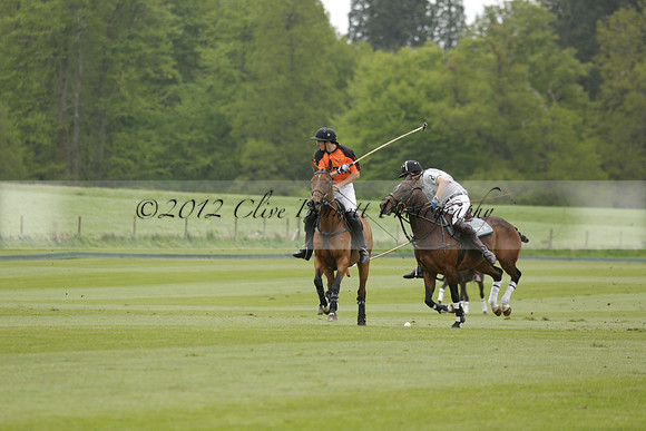 Four Quarters Orange v Ferne Park  in a Dollar Cup Polo match 2013.05.13