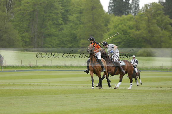 Four Quarters Orange v Ferne Park  in a Dollar Cup Polo match 2013.05.13