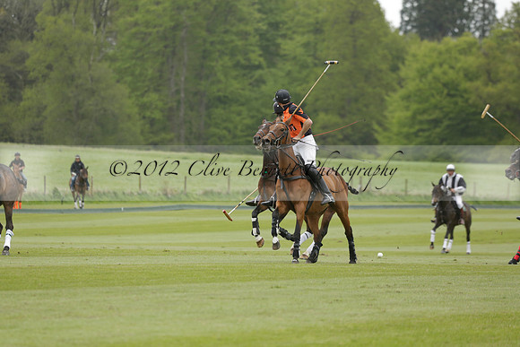 Four Quarters Orange v Ferne Park  in a Dollar Cup Polo match 2013.05.13