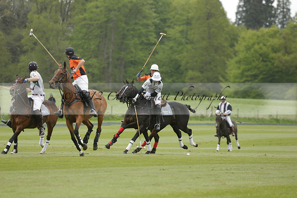 Four Quarters Orange v Ferne Park  in a Dollar Cup Polo match 2013.05.13