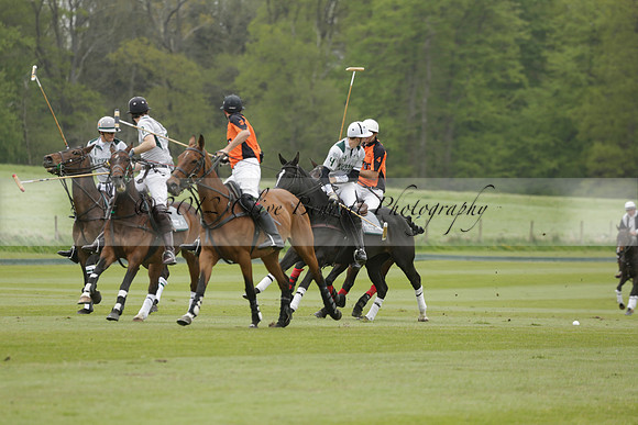 Four Quarters Orange v Ferne Park  in a Dollar Cup Polo match 2013.05.13