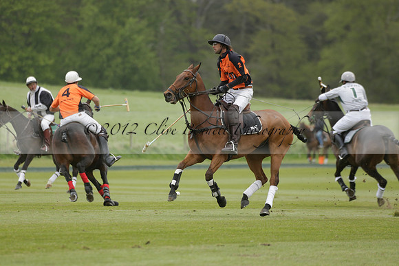 Four Quarters Orange v Ferne Park  in a Dollar Cup Polo match 2013.05.13
