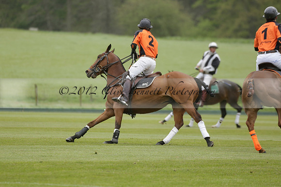 Four Quarters Orange v Ferne Park  in a Dollar Cup Polo match 2013.05.13