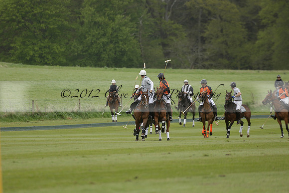 Four Quarters Orange v Ferne Park  in a Dollar Cup Polo match 2013.05.13