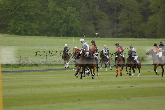 Four Quarters Orange v Ferne Park  in a Dollar Cup Polo match 2013.05.13
