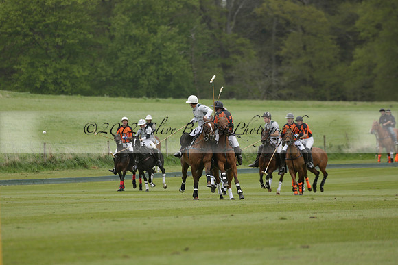 Four Quarters Orange v Ferne Park  in a Dollar Cup Polo match 2013.05.13