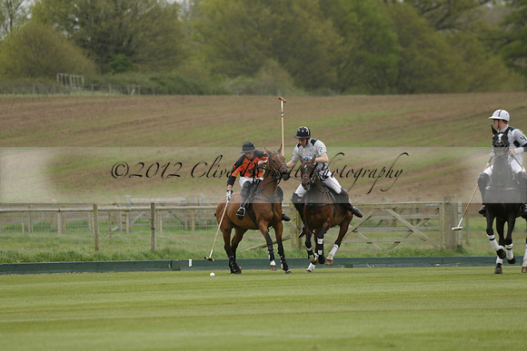 Four Quarters Orange v Ferne Park  in a Dollar Cup Polo match 2013.05.13