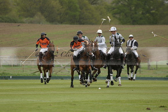 Four Quarters Orange v Ferne Park  in a Dollar Cup Polo match 2013.05.13