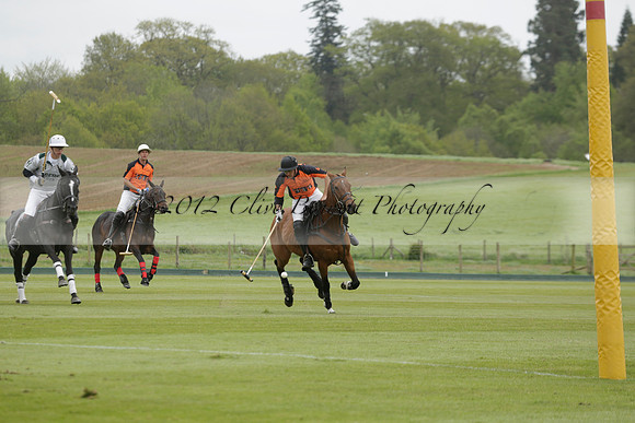 Four Quarters Orange v Ferne Park  in a Dollar Cup Polo match 2013.05.13