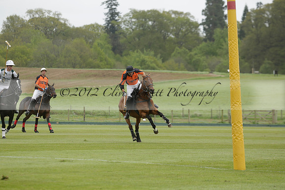Four Quarters Orange v Ferne Park  in a Dollar Cup Polo match 2013.05.13