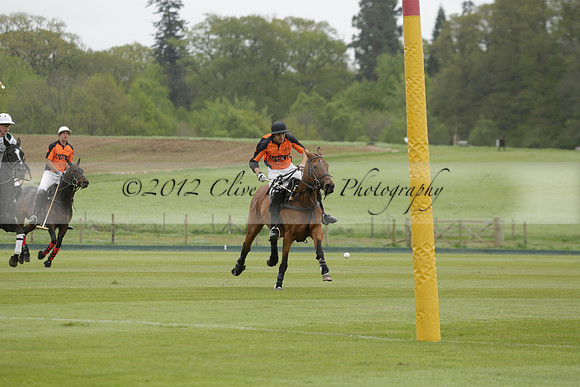 Four Quarters Orange v Ferne Park  in a Dollar Cup Polo match 2013.05.13
