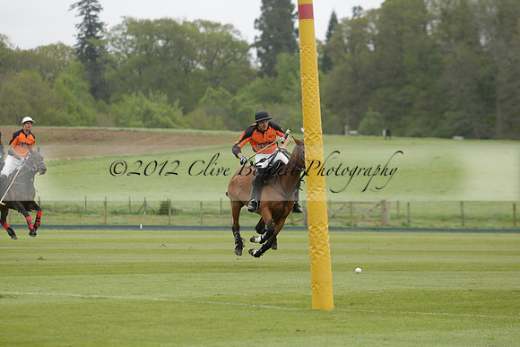 Four Quarters Orange v Ferne Park  in a Dollar Cup Polo match 2013.05.13
