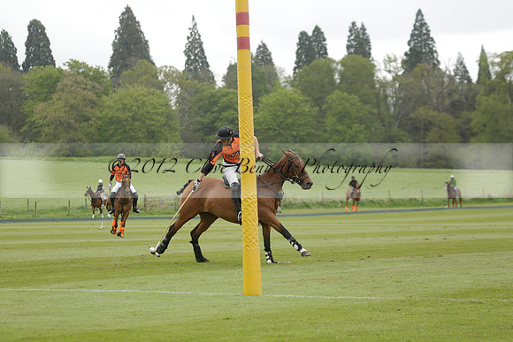 Four Quarters Orange v Ferne Park  in a Dollar Cup Polo match 2013.05.13