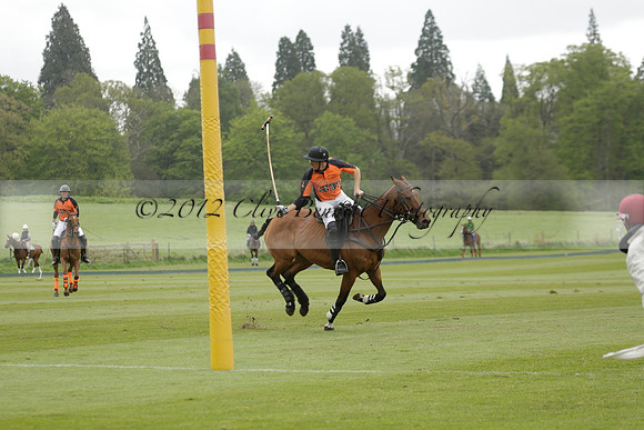 Four Quarters Orange v Ferne Park  in a Dollar Cup Polo match 2013.05.13