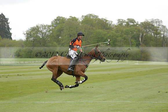 Four Quarters Orange v Ferne Park  in a Dollar Cup Polo match 2013.05.13