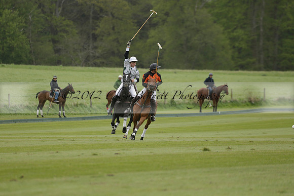 Four Quarters Orange v Ferne Park  in a Dollar Cup Polo match 2013.05.13