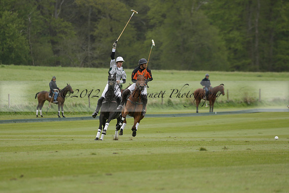 Four Quarters Orange v Ferne Park  in a Dollar Cup Polo match 2013.05.13